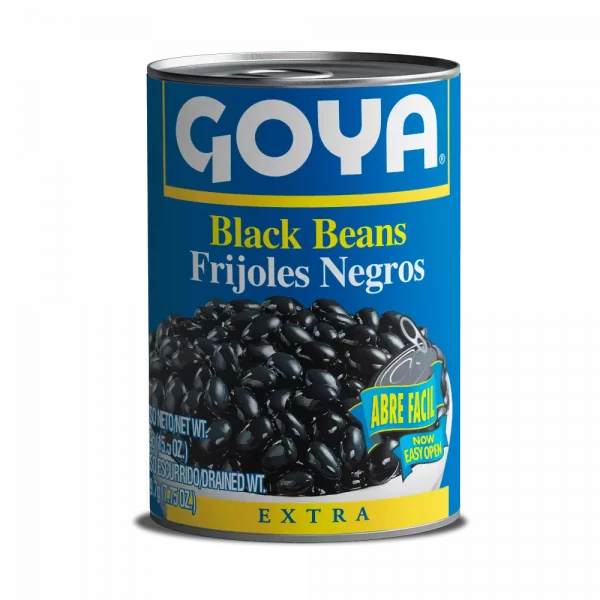 Frijoles negros naturales