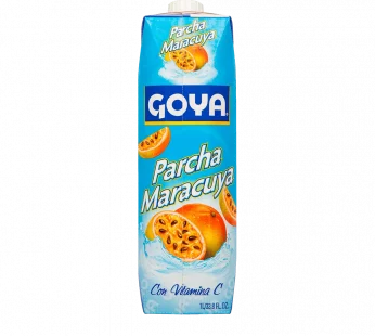 Jugo de maracuyá en brick