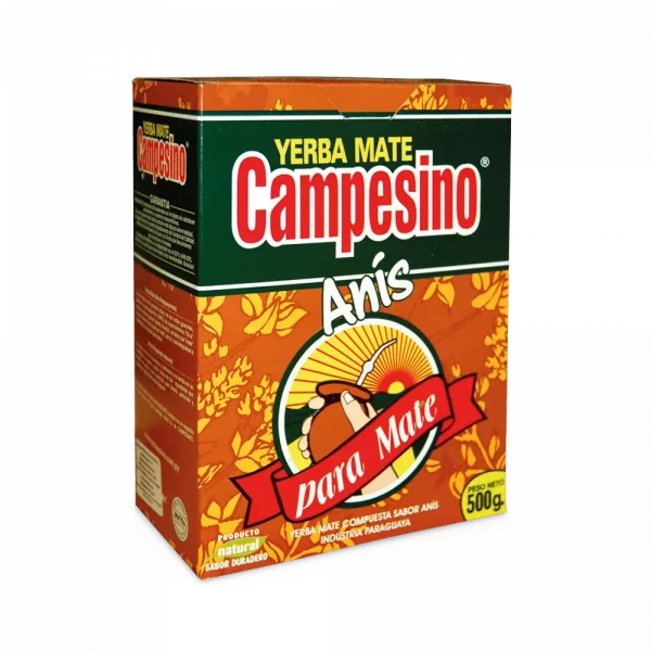 Yerba mate sabor anís (Campesino)