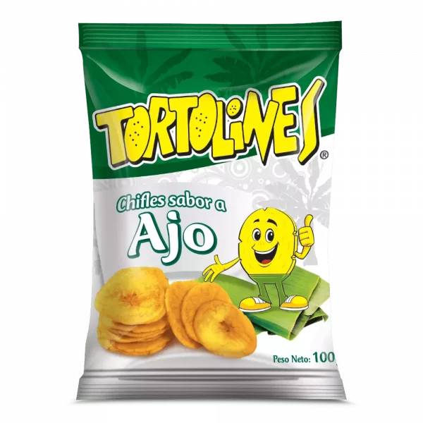 Tortolines Chifles sabor a ajo