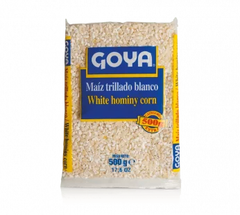 Maíz trillado blanco