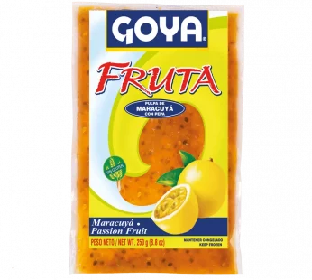 Pulpa de fruta maracuyá con pepas