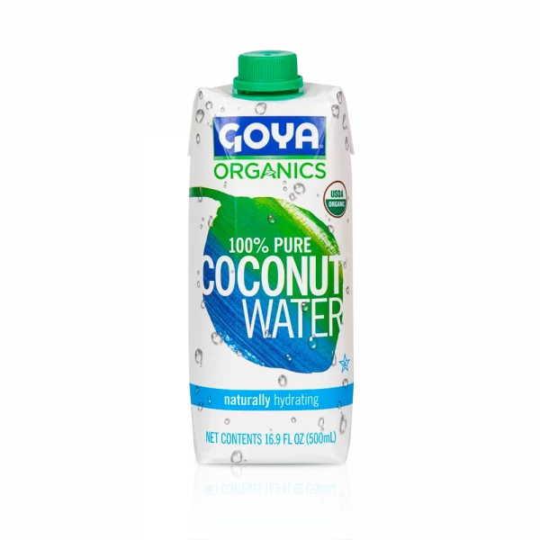 Agua de coco orgánica