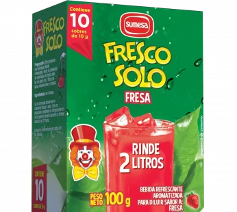 Frescosolo sabor fresa