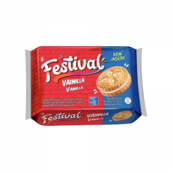 Galleta Festival de vainilla