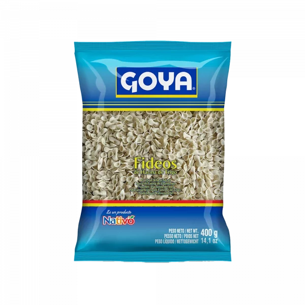 Fideos lazo de tamaño pequeño