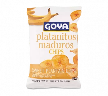Chips de platanitos dulces