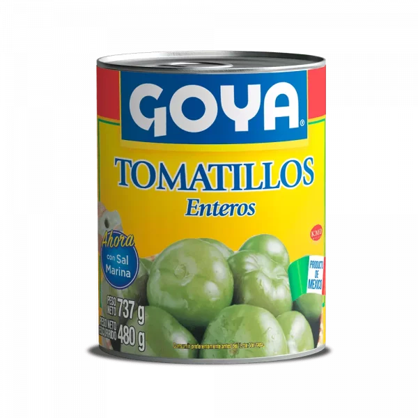 Tomatillos verdes enteros