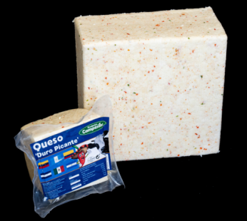 Queso duro picante