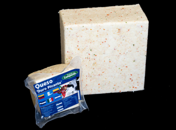 Queso duro picante