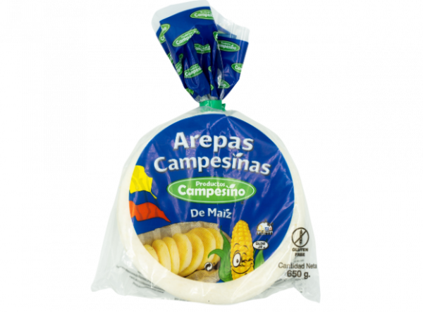 Arepa Blanca de maiz