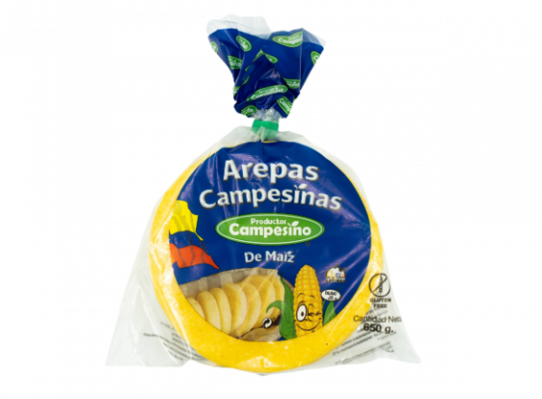 Arepa Amarilla de maiz