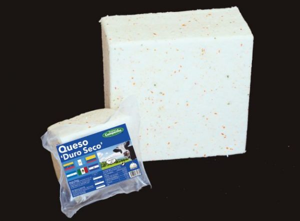Queso tierno duro seco