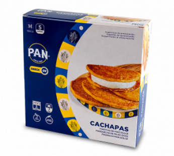 cachapas congeladas p.a.n. snack on