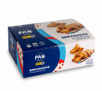 mini empanadas de carne p.a.n. snack on